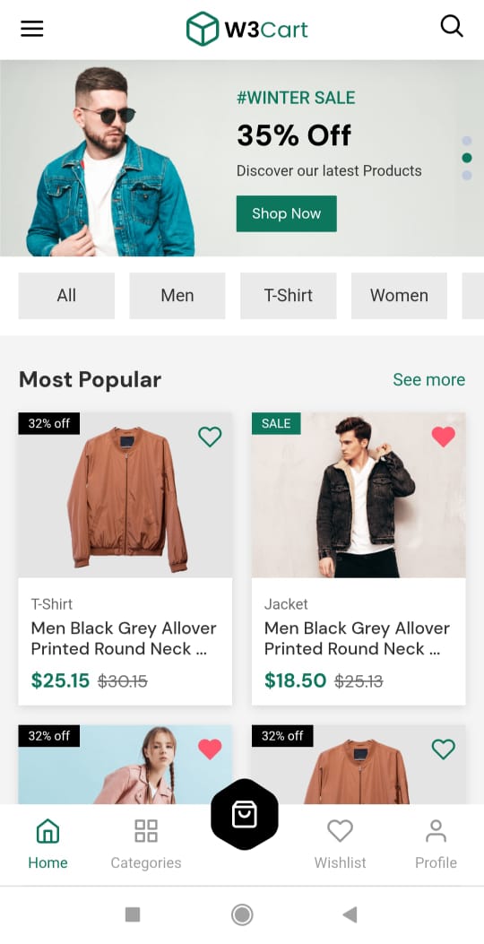 FASHIONMART MOBILE APP latvy technologies