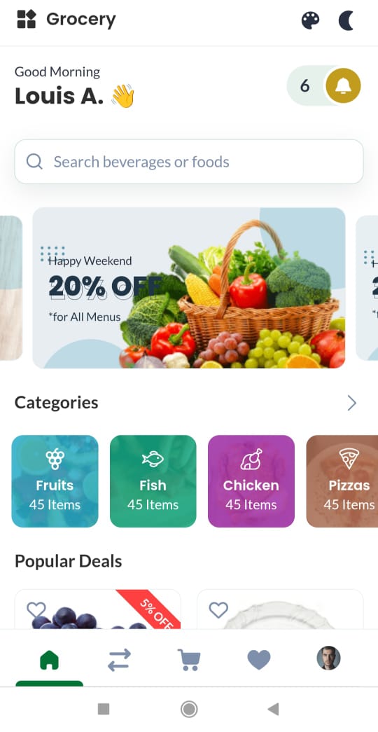 VEGEMART MOBILE APP latvy technologies