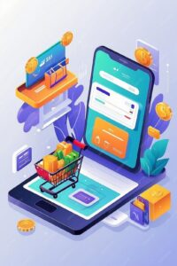 ecommerce-market-shopping-online-vector-development company in chennai best website design and development in chennai