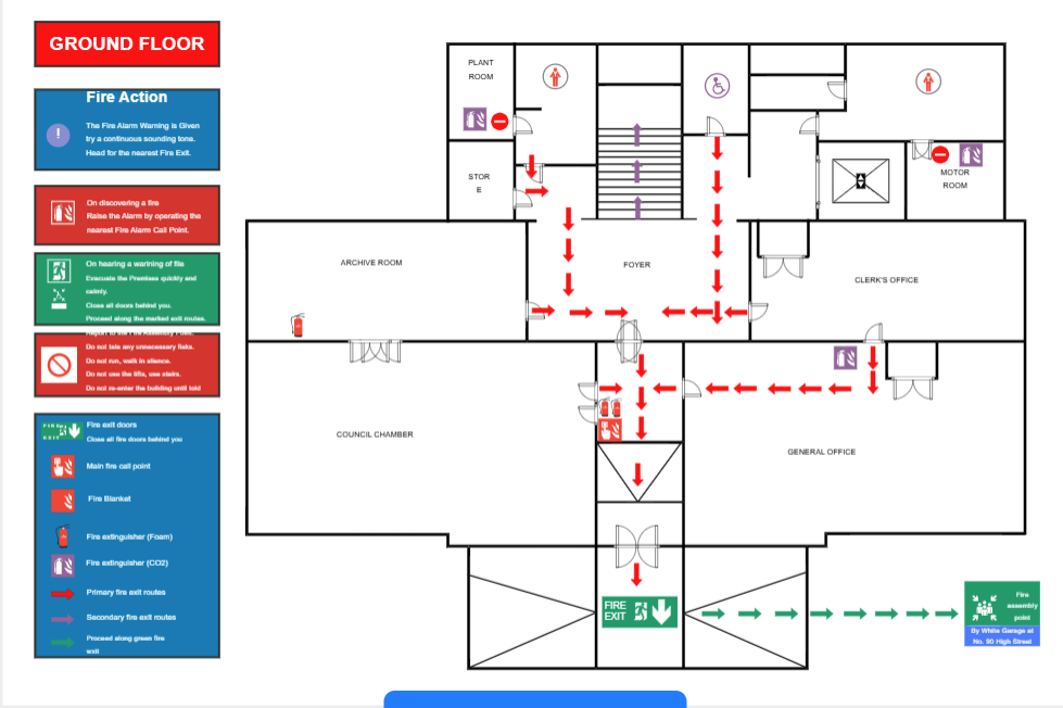 emergency evacuation plan designer in chennai